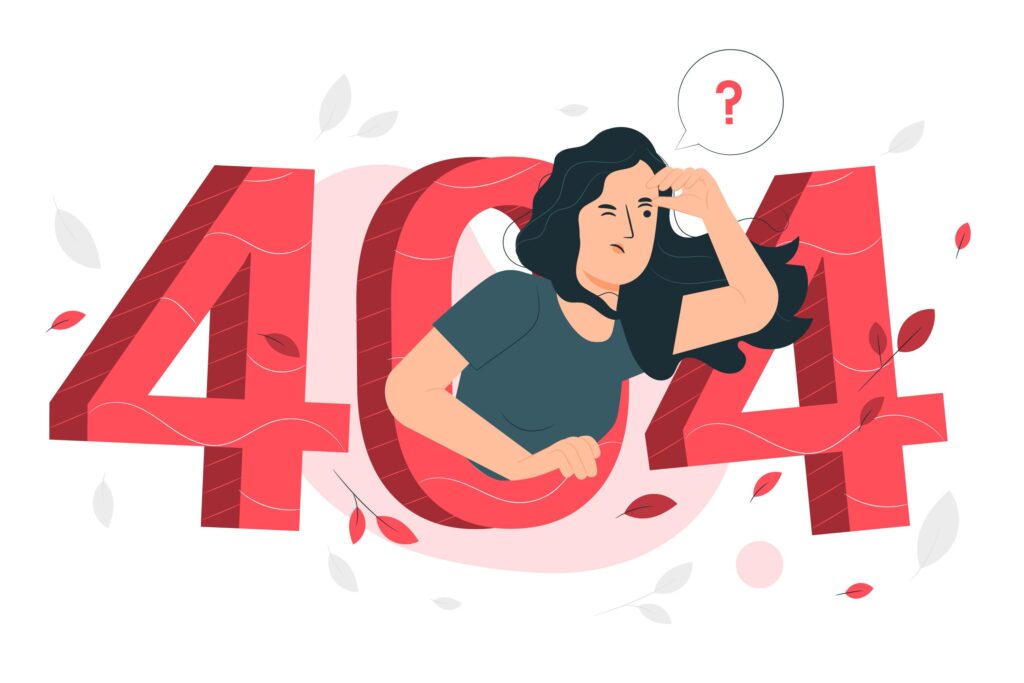 404 page not found